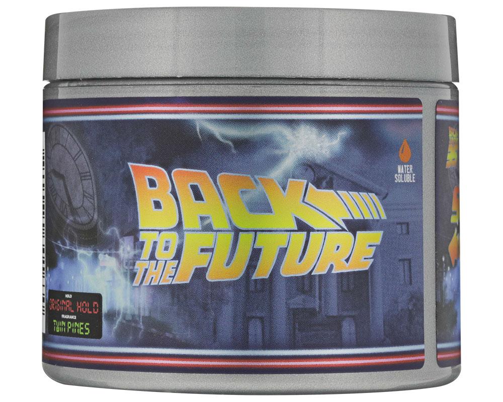 X Back to the Future - Pommade "BTTF 35th Anniversary Original Hold" Édition limité - Tenue et brillance moyenne (118.3ml/4.0oz)