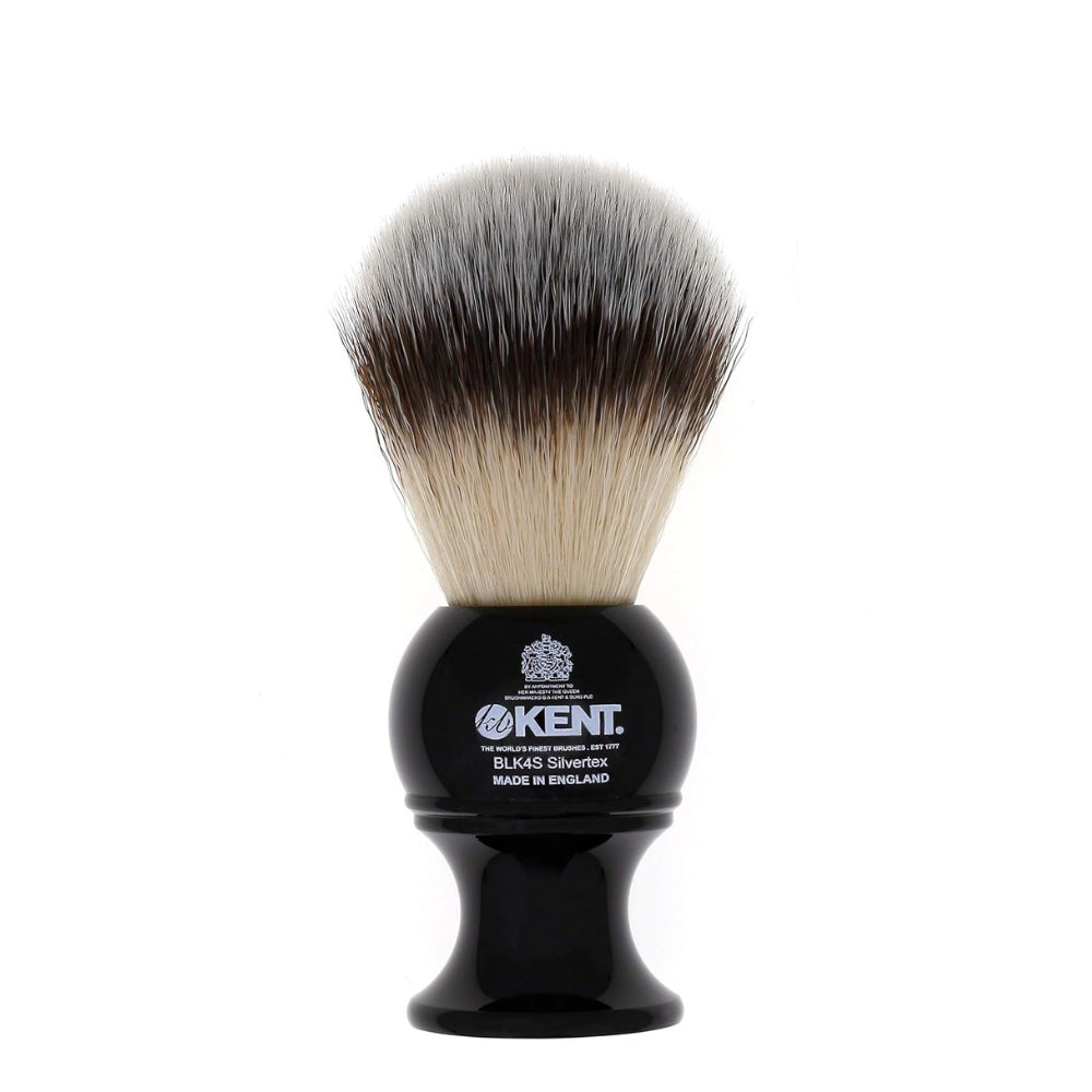 Blaireau de rasage en résine "Medium Synthetic Shaving Brush" - Medium (22mm/0.87") - BLK4S