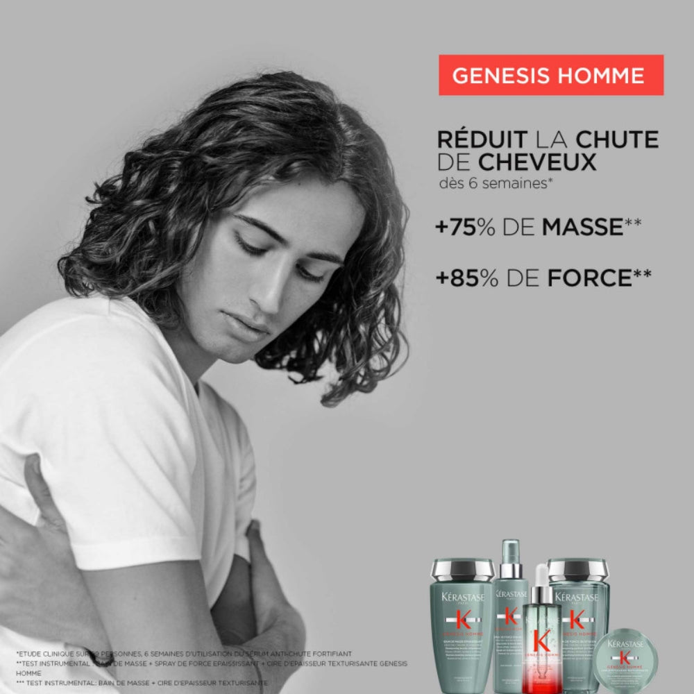 Sérum anti-chute fortifiant Genesis Homme - Pour cheveux affaiblis, tendance à s'affiner (90ml/3.04oz)