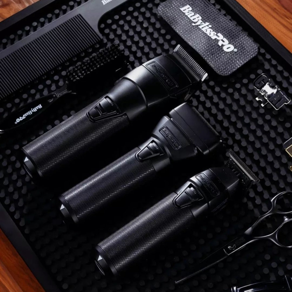 FX79FSMB All-Metal Interchangeable-Battery Double Foil Shaver FXONE One-Battery System - BlackFX