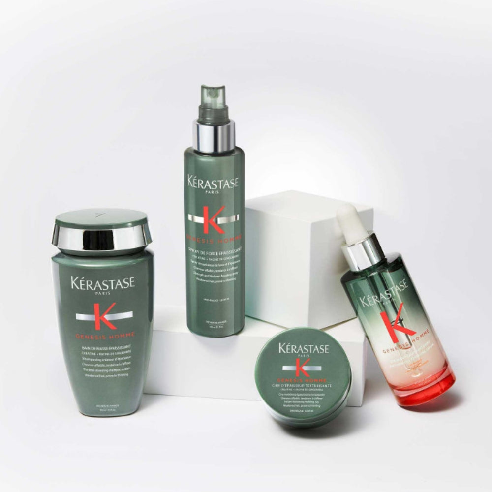 Kérastase Paris - Genesis Homme Texturizing Thickness Wax - Flexible Hold with Matte Finish (75ml/2.55oz)