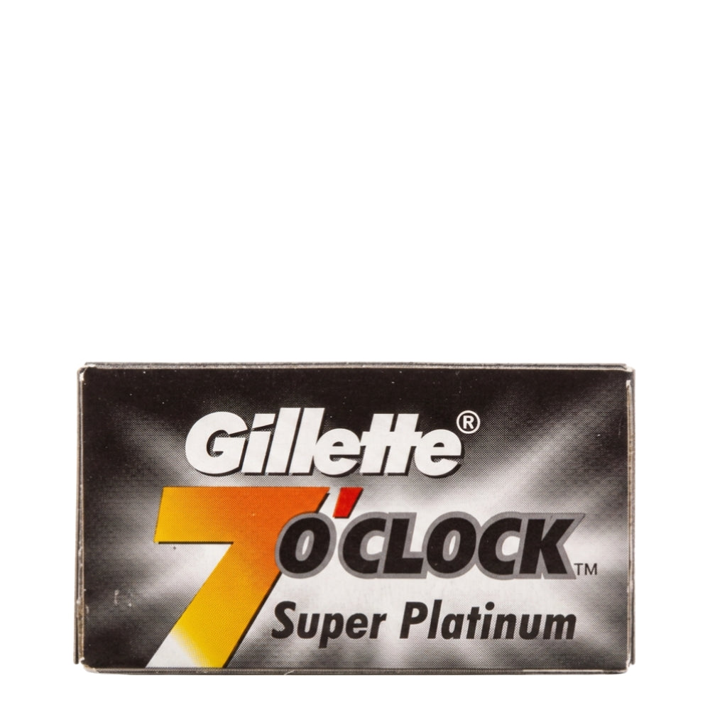 Lames de rasoir à double tranchant "7 O'Clock Super Platinum" (5 unités)
