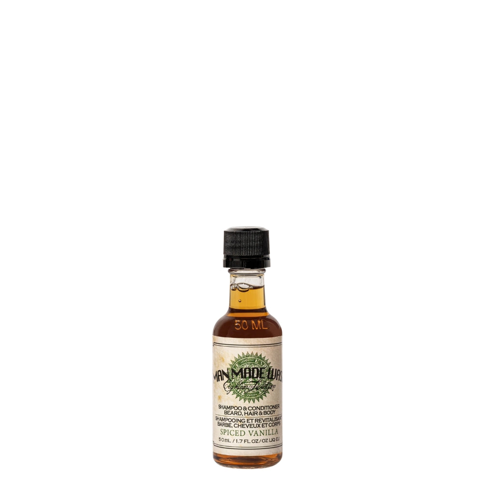 Nettoyant 3 en 1 barbe, cheveux et corps "Spiced Vanilla"