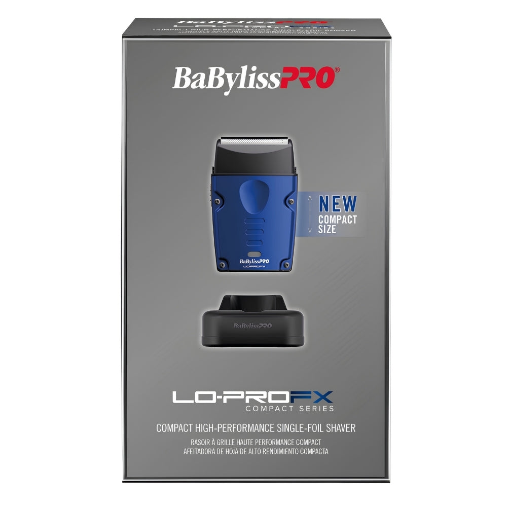 FXLPFS1 LO-PROFX Compact Single-Foil Shaver - Blue