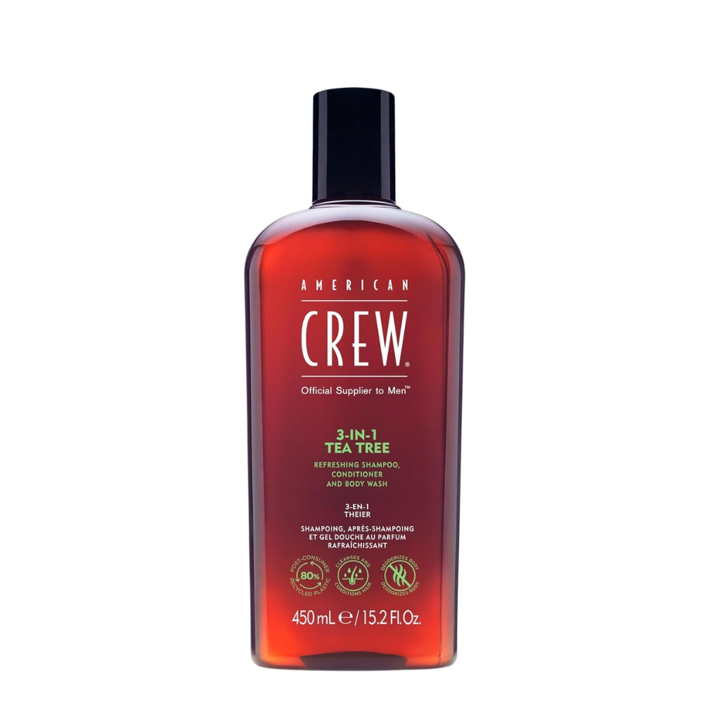 3 in 1 Tea Tree Shampoo, Conditioner & Body Wash