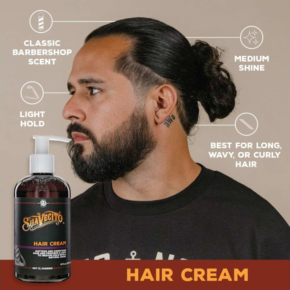 Hair Cream - Medium hold, natural shine (237ml/8.0oz)
