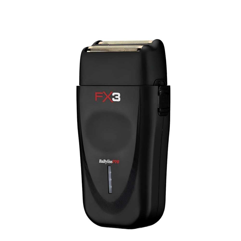 BaByliss PRO - "FXX3SB" High Speed ​​Twin Blade Cordless Shaver with 3rd Generation Ferrari Motor - Black