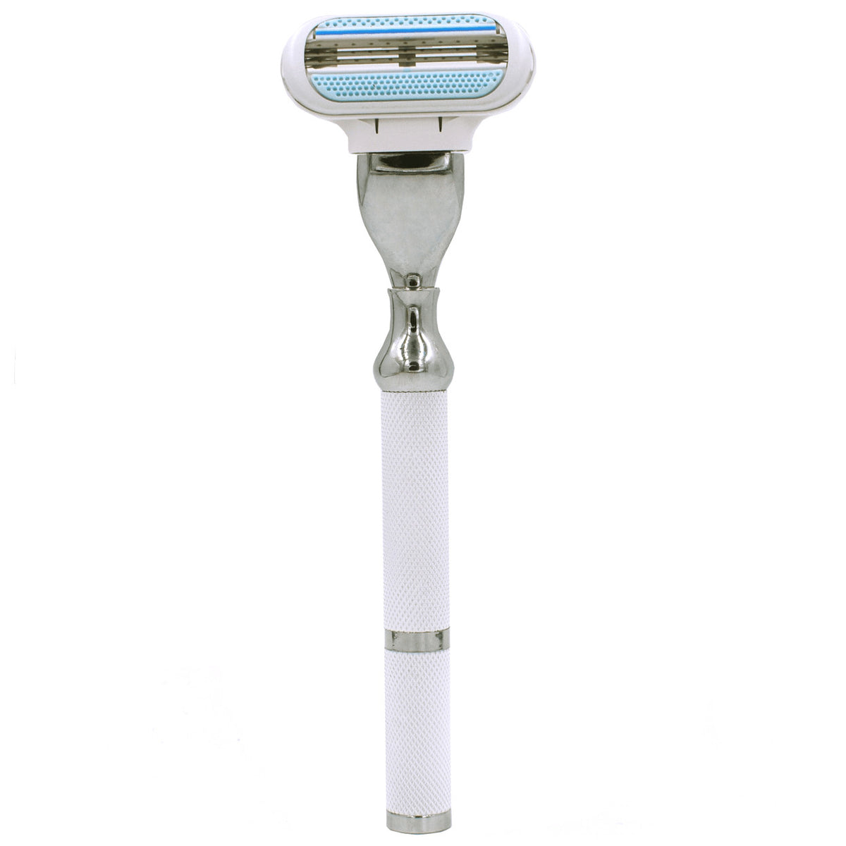 77L razor compatible with Gillette Venus blades - White et chrome