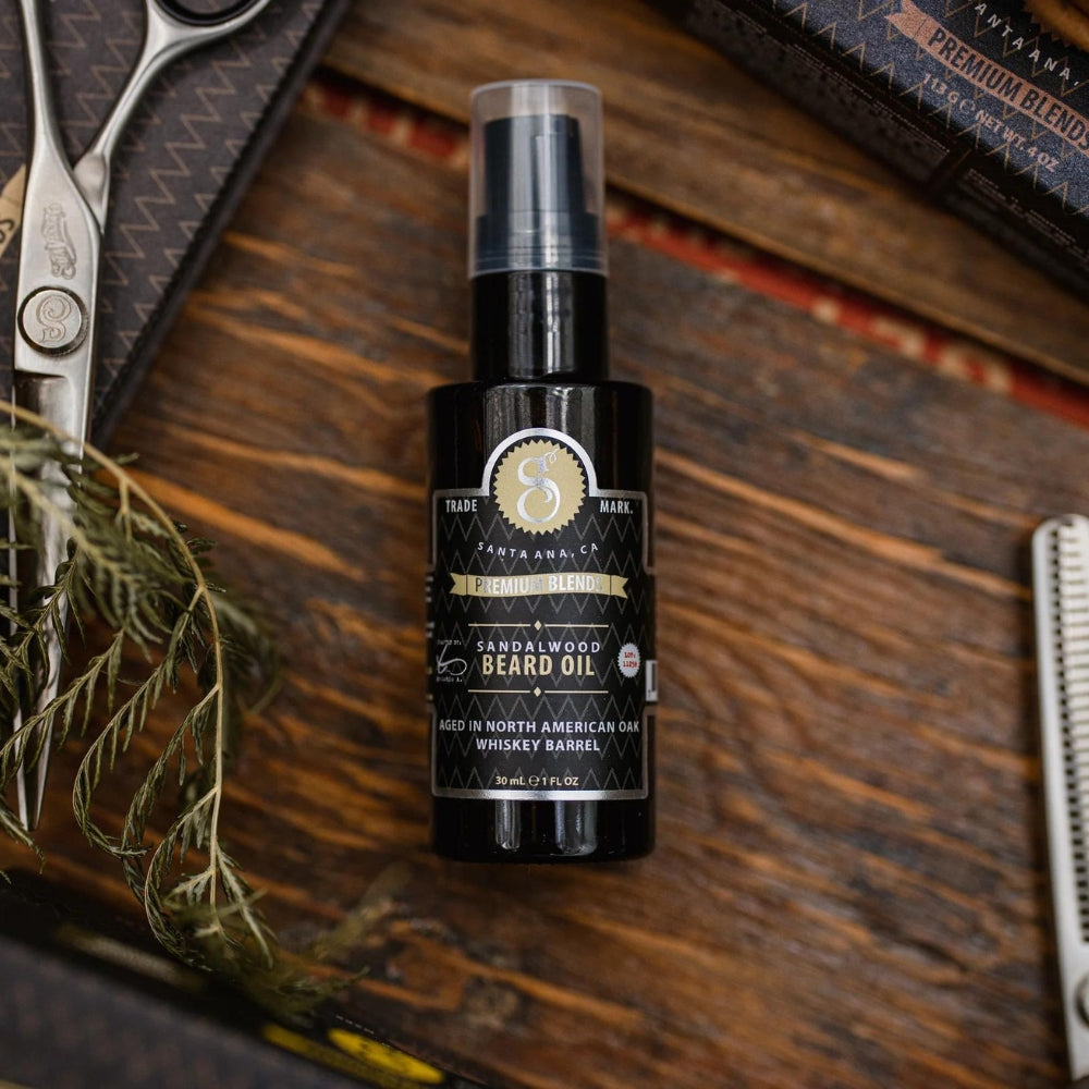 Premium Blends Beard Oil - Sandalwood (30ml/1.0oz)