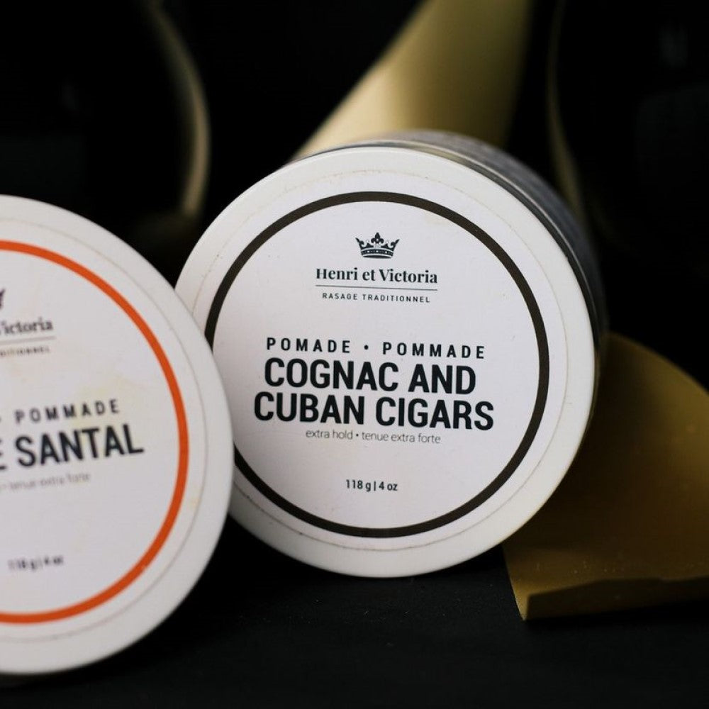 Cognac and Cuban Cigars Molding Pomade - Extra Hold (114g/4.0oz)