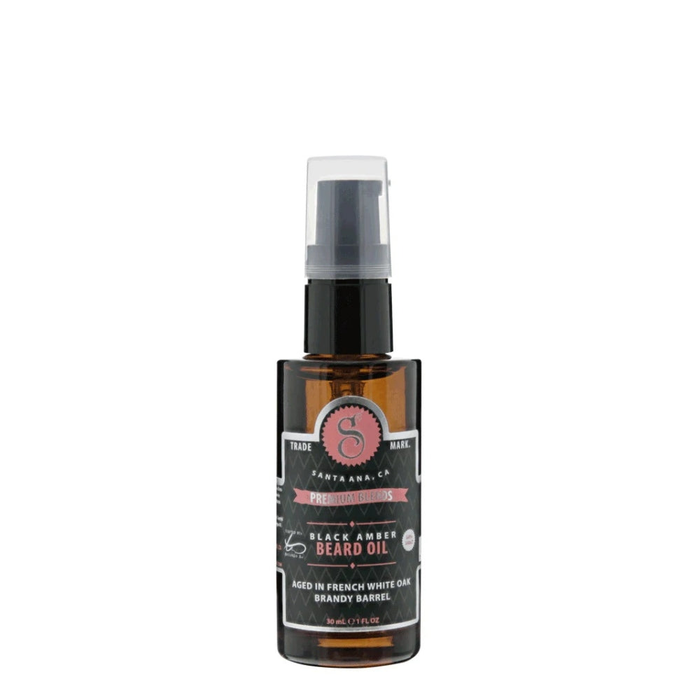 Premium Blends Beard Oil - Black Amber (30ml/1,0oz)