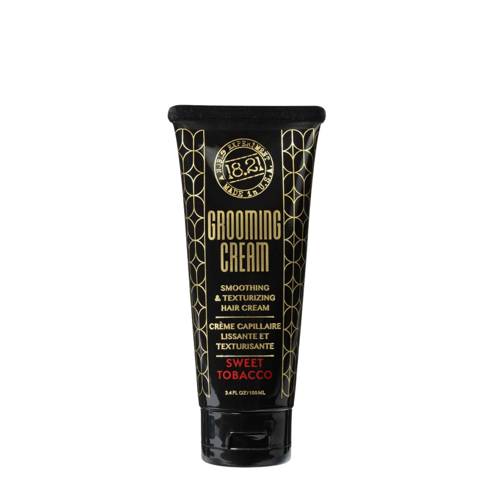 Crème capillaire "Grooming Cream Sweet Tobacco" - Lissante et texturisante (100ml/3.4oz)