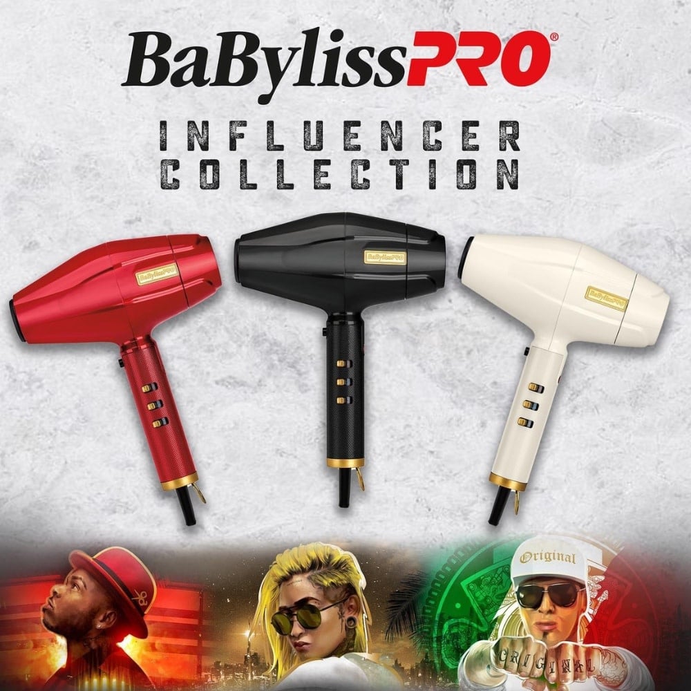 Séchoir turbo haute performance "Influencer Collection Dryers" 1875 Watts