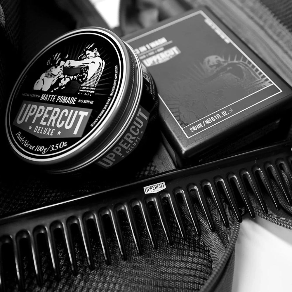 Uppercut Deluxe - Matte &amp; 3 In 1 Matte Pomade &amp; Cleanser Duo (100g/3.5oz, 240ml/8.1oz)