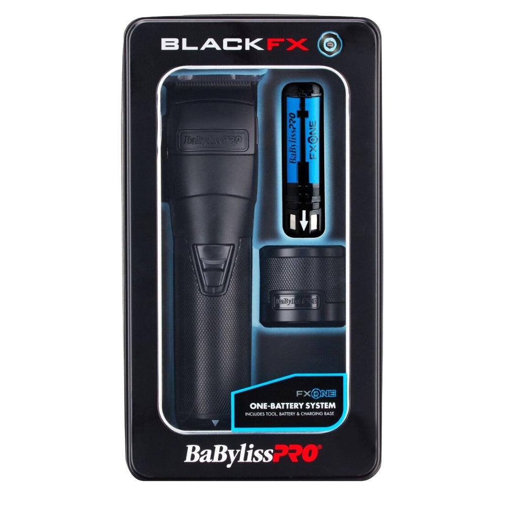 FX899MB All-Metal Interchangeable-Battery Clipper FXONE One-Battery System - BlackFX