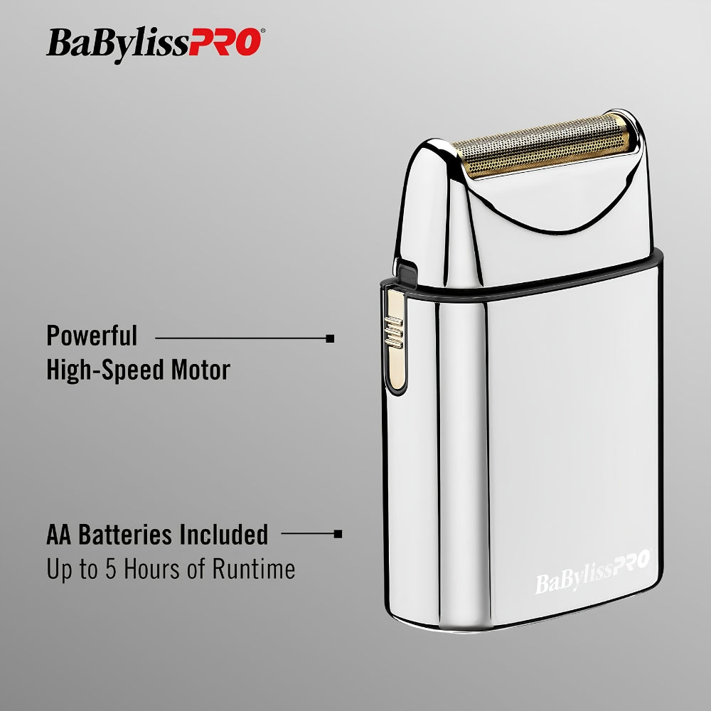 FoilFx01 Cordless Metal Single Foil Shaver - Silver