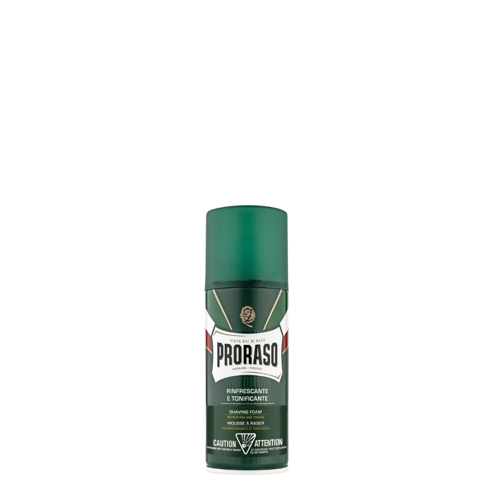 Mousse à raser "Refreshing" à l'huile d’eucalyptus et au menthol – Pour tous les types de barbe et de peau
