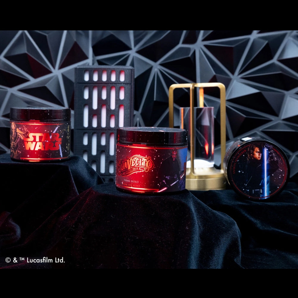Suavecito X Star Wars - Darth Maul Dark Side Edition "Firme Strong Hold" Pomade - Extra Strong Hold Medium Shine (118.3ml/4.0oz)
