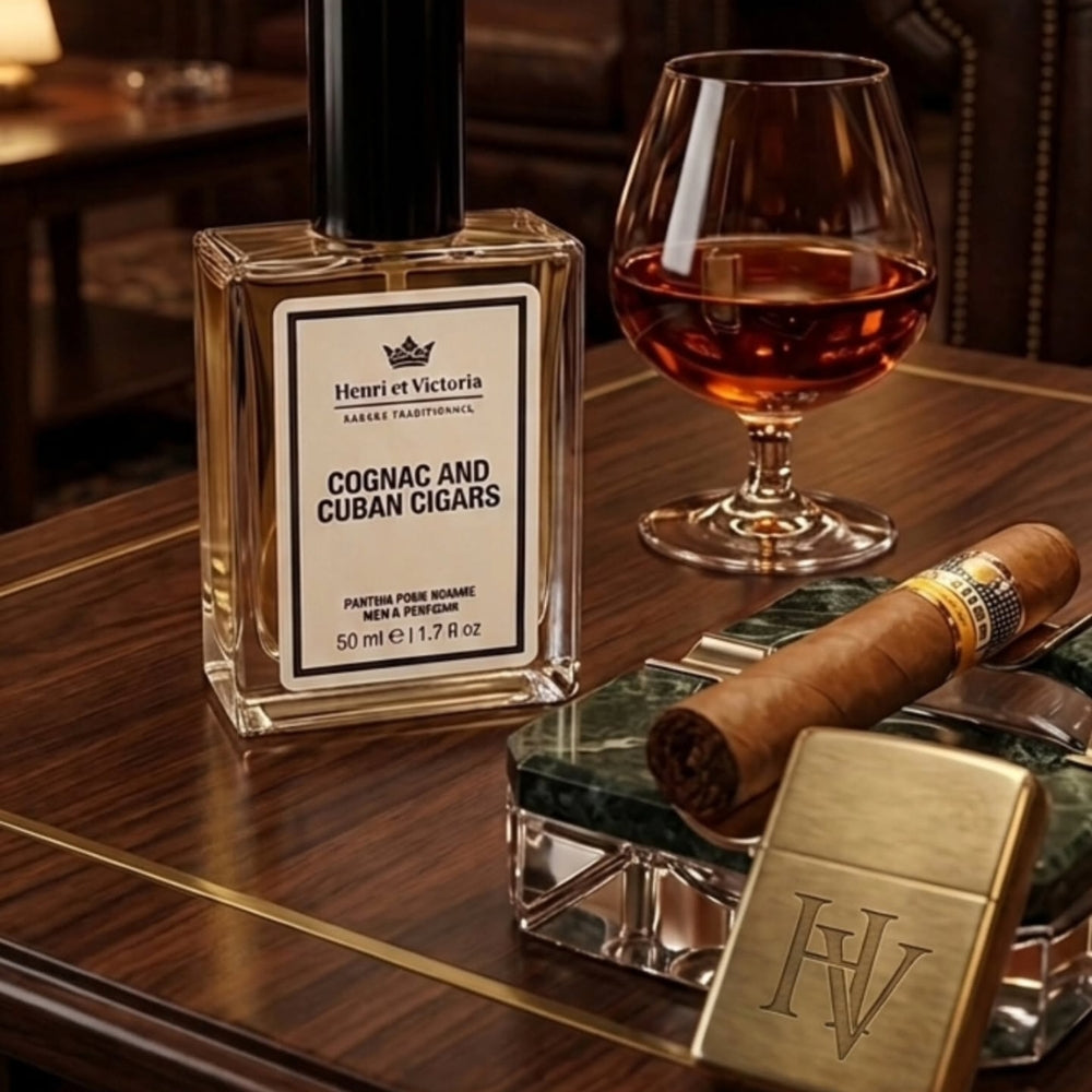 Ensemble de soins de la barbe "Deluxe Beard Care Kit" - Cognac & Cuban Cigars