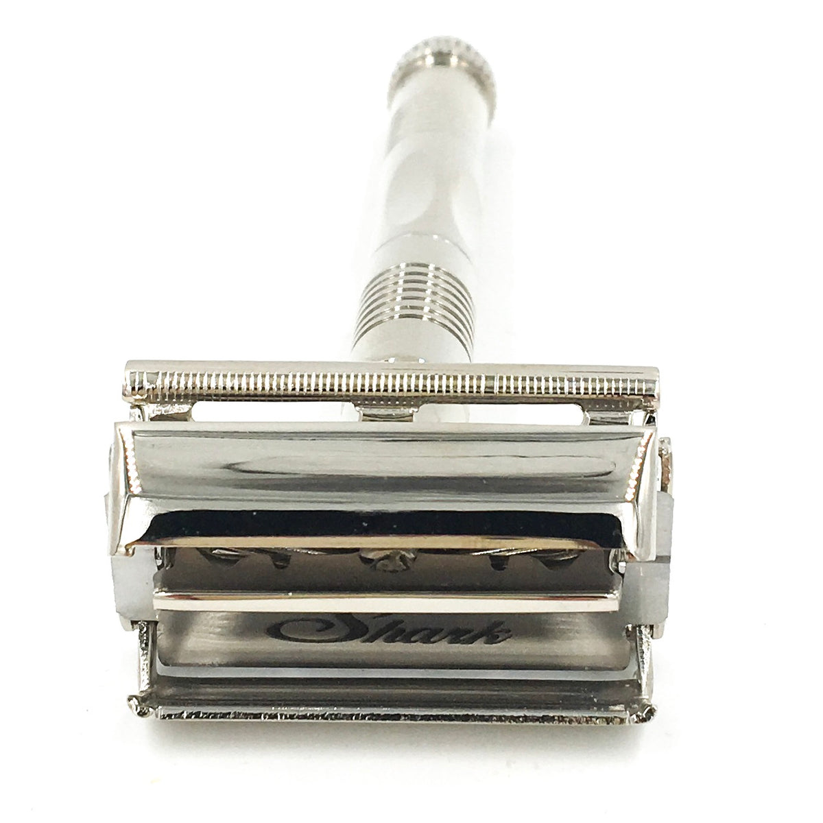 90R Butterfly open double edge safety razor - Chrome