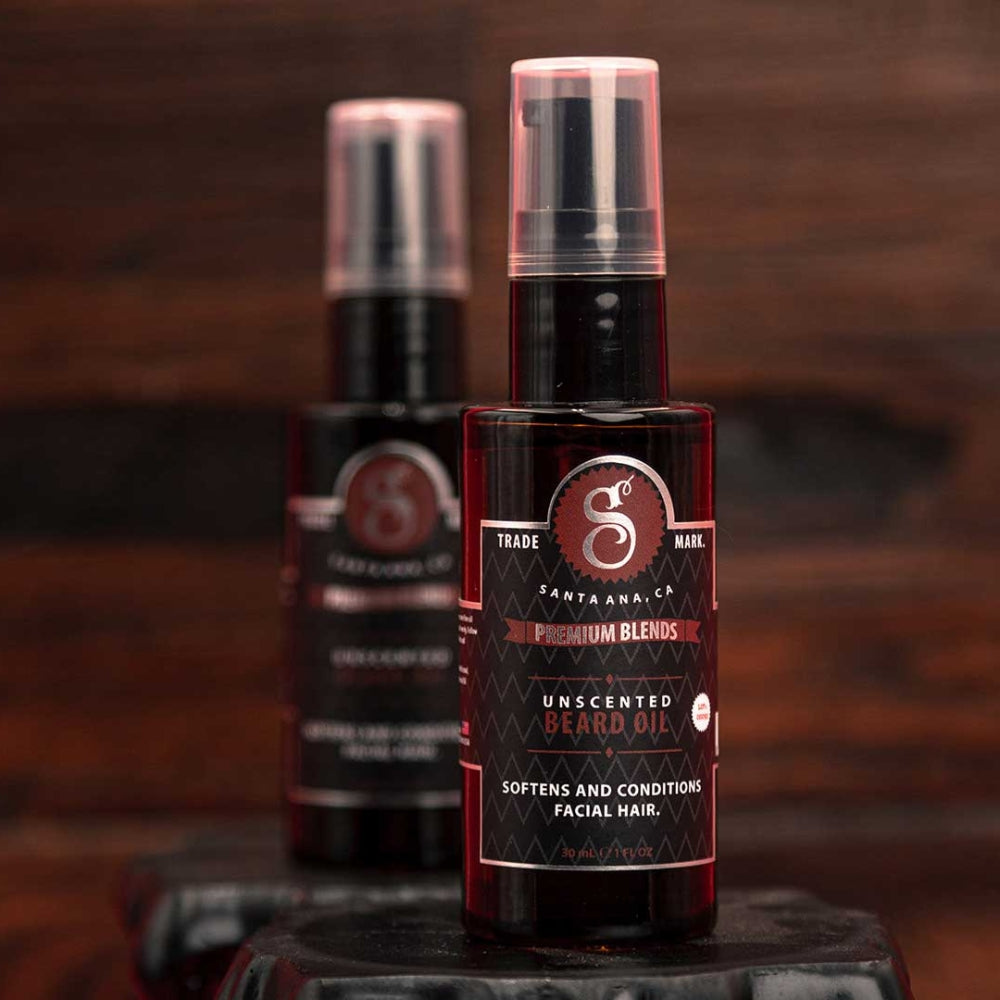 Premium Blends Beard Oil - Unscented (30ml/1.0oz)