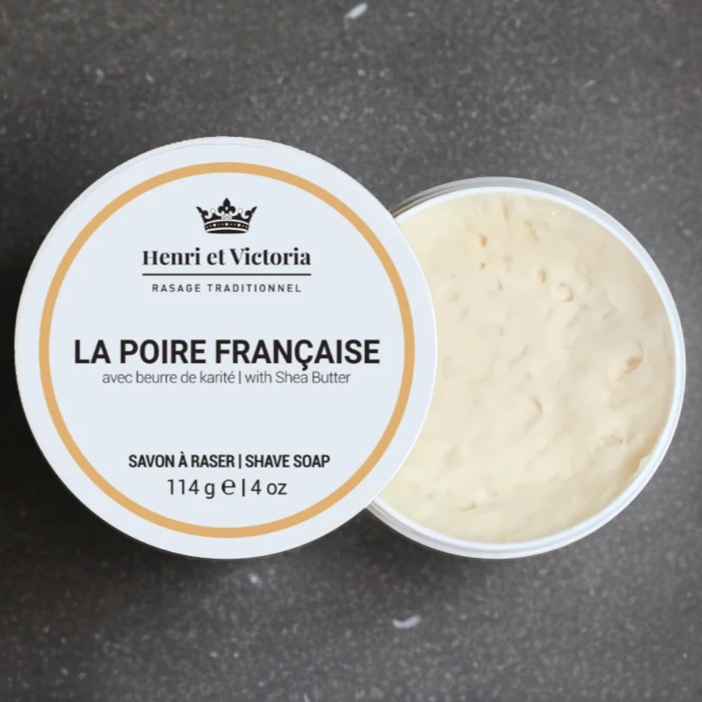 Savon à raser La Poire Française (114g/4.0oz)
