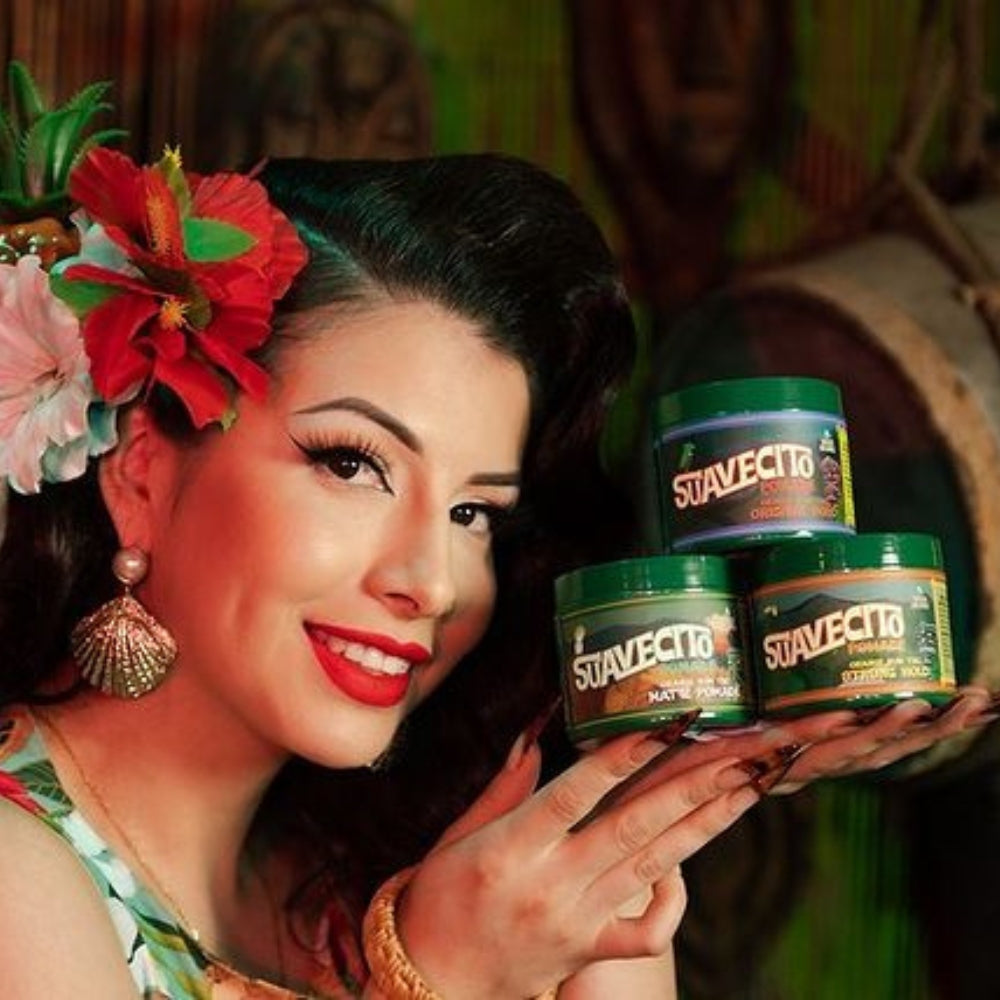 Pommade "Original Hold" Édition "Orange Rum Tiki" - Tenue et brillance moyenne (113ml/4.0oz)