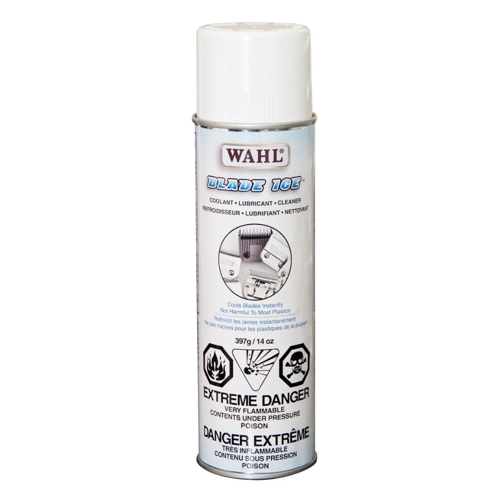 Liquide de refroidissement, lubrifiant et agent nettoyant pour lames de tondeuses "Blade Ice" (397g/14.0oz)