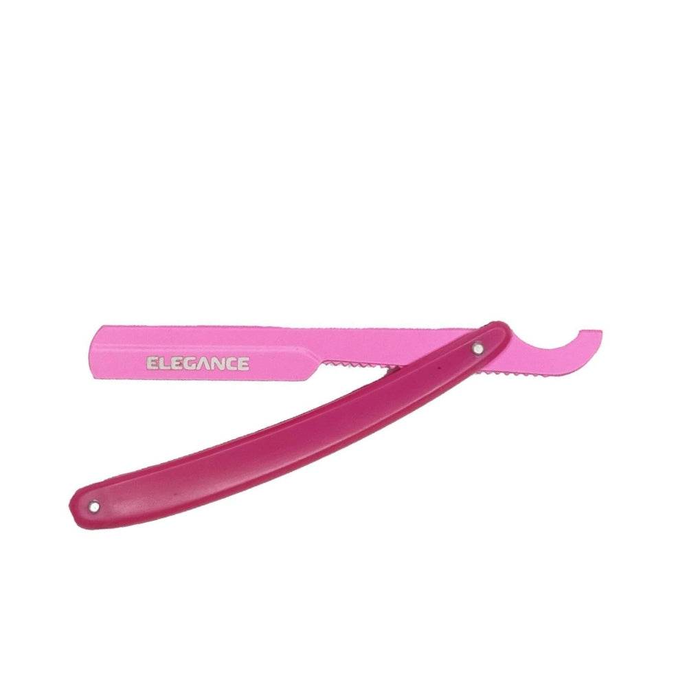 Elegance By Sadapack - Trukish Shavette Barber Razor - Pink