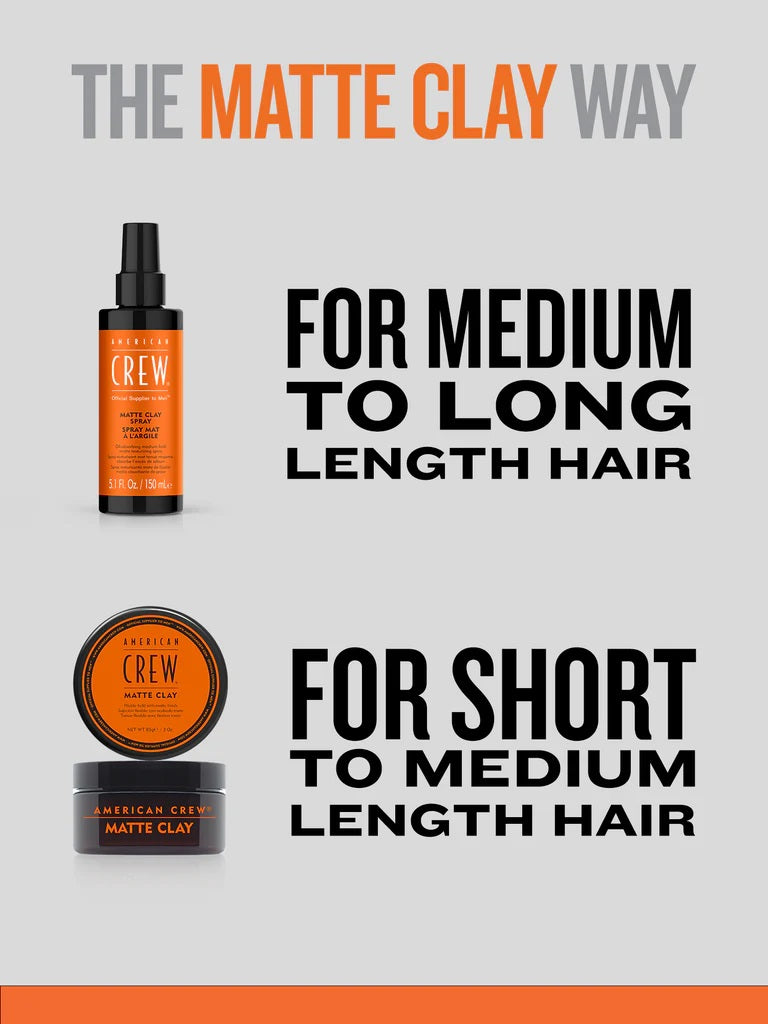 Vaporisateur d'argile "Matte Clay Spray" - Tenue moyenne et flexible, fini mate (150ml/5.1oz)