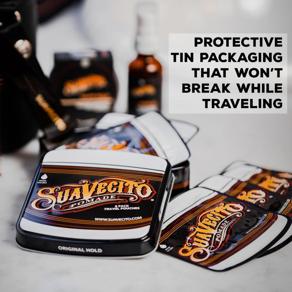 Original Hold Travel Pouches - Medium Hold and Shine (8x 14g/0.5oz)