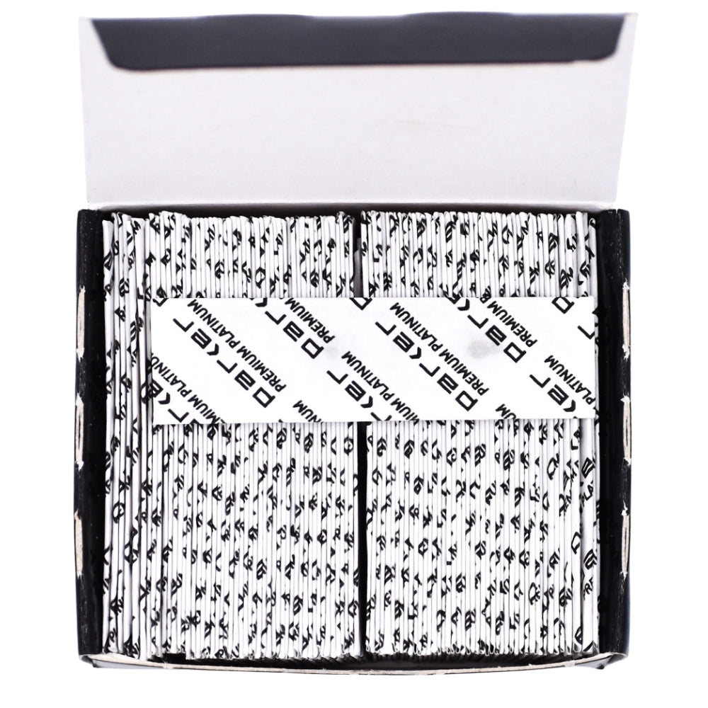 Premium Platinum half blades for Barber Razor (100 blades)