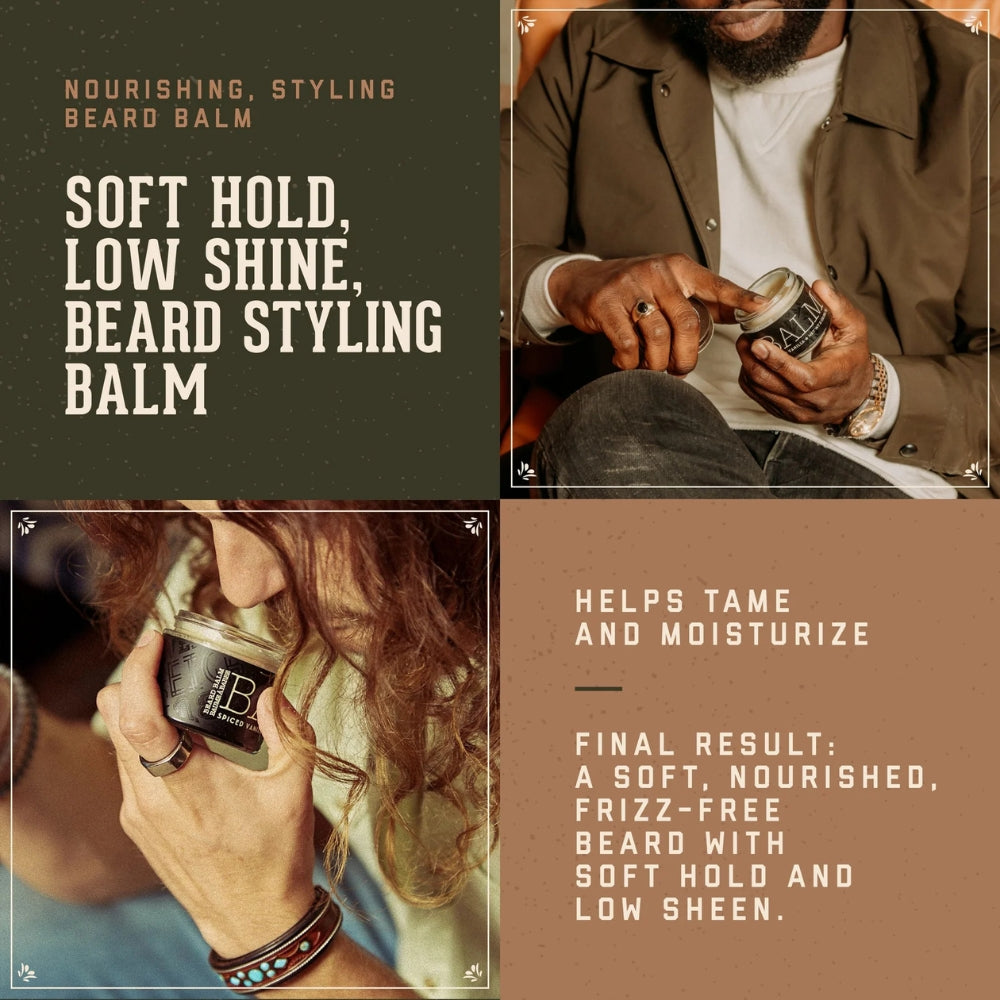 18.21 Man Made - Baume à barbe "Spiced Vanilla Beard Balm" (56.7g/2.0oz)