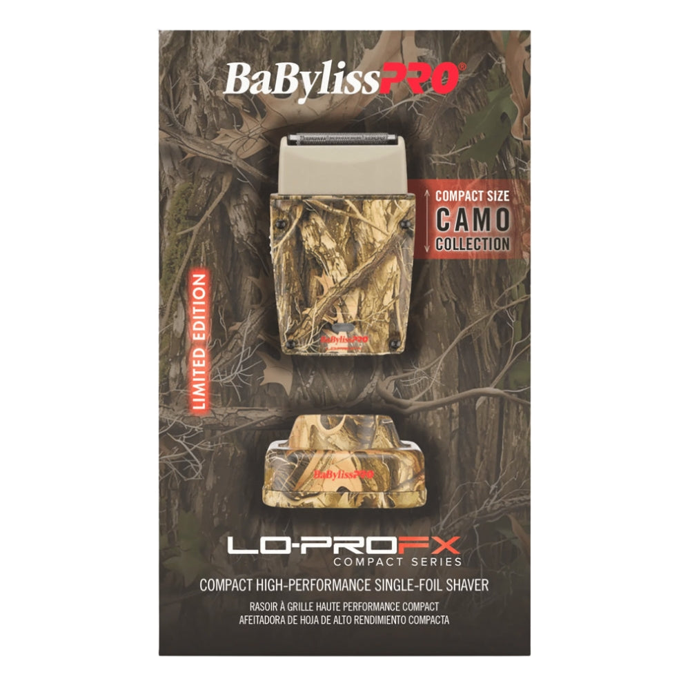 FXLPFS1CAM LO-PROFX Compact Single-Foil Shaver - Camo