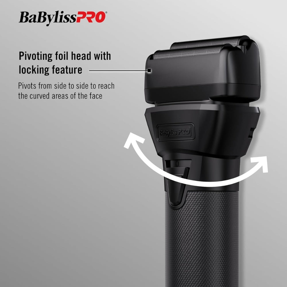 FX79FSMB All-Metal Interchangeable-Battery Double Foil Shaver FXONE One-Battery System - BlackFX