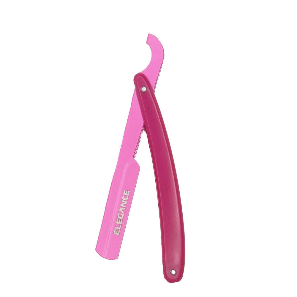 Elegance By Sadapack - Trukish Shavette Barber Razor - Pink