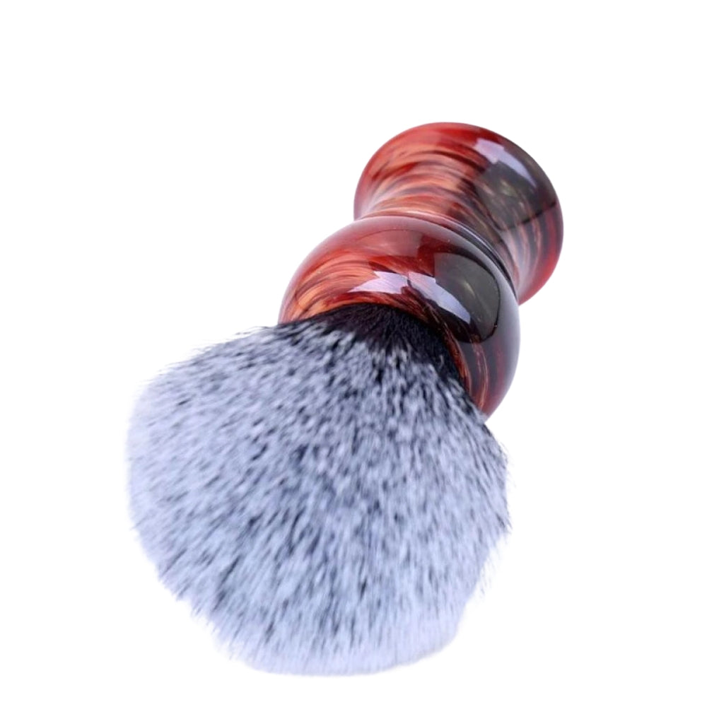 Blaireau "Yaqi Mixed Red Handle Tuxedo" - Large (28mm/1.10")