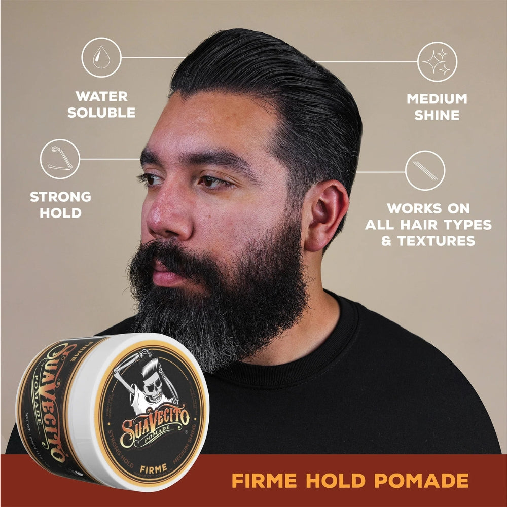 Pommade "Firme Hold Pomade" - Tenue forte brillance moyenne (118.3ml/4.0oz)