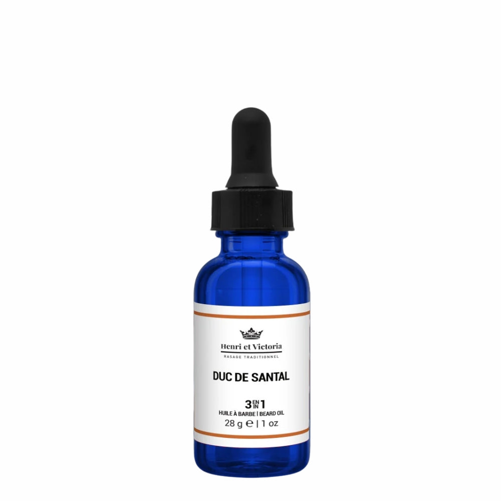 Ensemble de soins de la barbe "Deluxe Beard Care Kit" - Duc de Santal