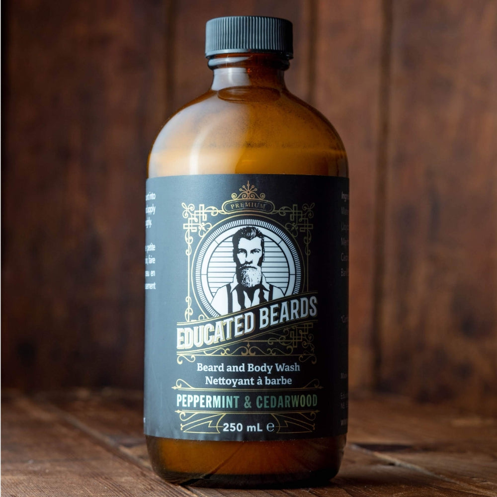 Nettoyant à barbe "Peppermint Cedarwood" (250ml/8.5oz)