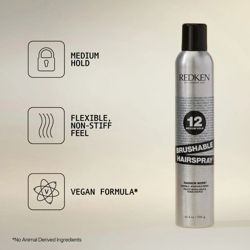 Brushable Hairspray 12 Medium Hold (278g/9.8oz)